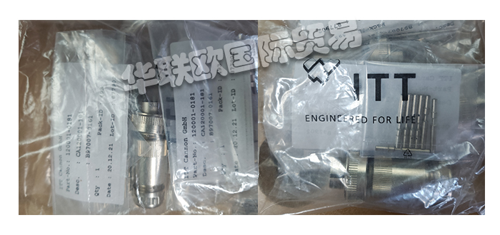 ITT CANNON GMBH接頭,美國(guó)接頭,美國(guó)ITT CANNON GMBH接頭,120001-0181,美國(guó)ITT CANNON GMBH